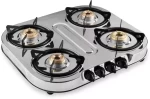 Sunflame Steel Cooktop Optra 4 BNR