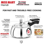 HAWKINS PRESSURE COOKER MISS MARY HANDI 2L