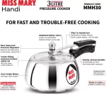 HAWKINS PRESSURE COOKER MISS MARY HANDI 3L