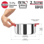 SSP25 HAWKINS STEEL PATILA TRIPLY 2.5L