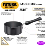 AS10S FUTURA SAUCE PAN HA S/L 1L