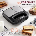 BOROSIL 2 Slice SANDWICH MAKER NOVOUS GRILL