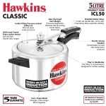 HAWKINS PRESSURE COOKER CLASSIC 5L