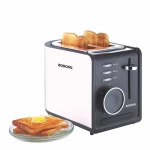 BOROSIL 2 Slice TOASTER POP UP STEEL 2SL