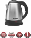 BOROSIL Electric Kettle 1.5L RIO