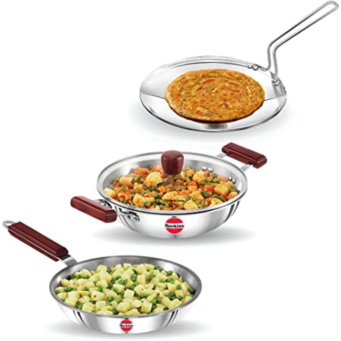 Hawkins Futura Cookware Set Tri Ply Triniti Set Big