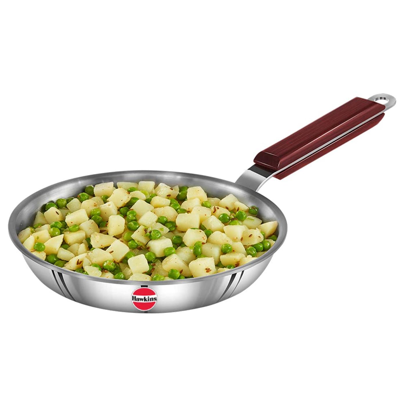 Hawkins Futura Frying Pan Tri Ply  22 cm W/O Lid