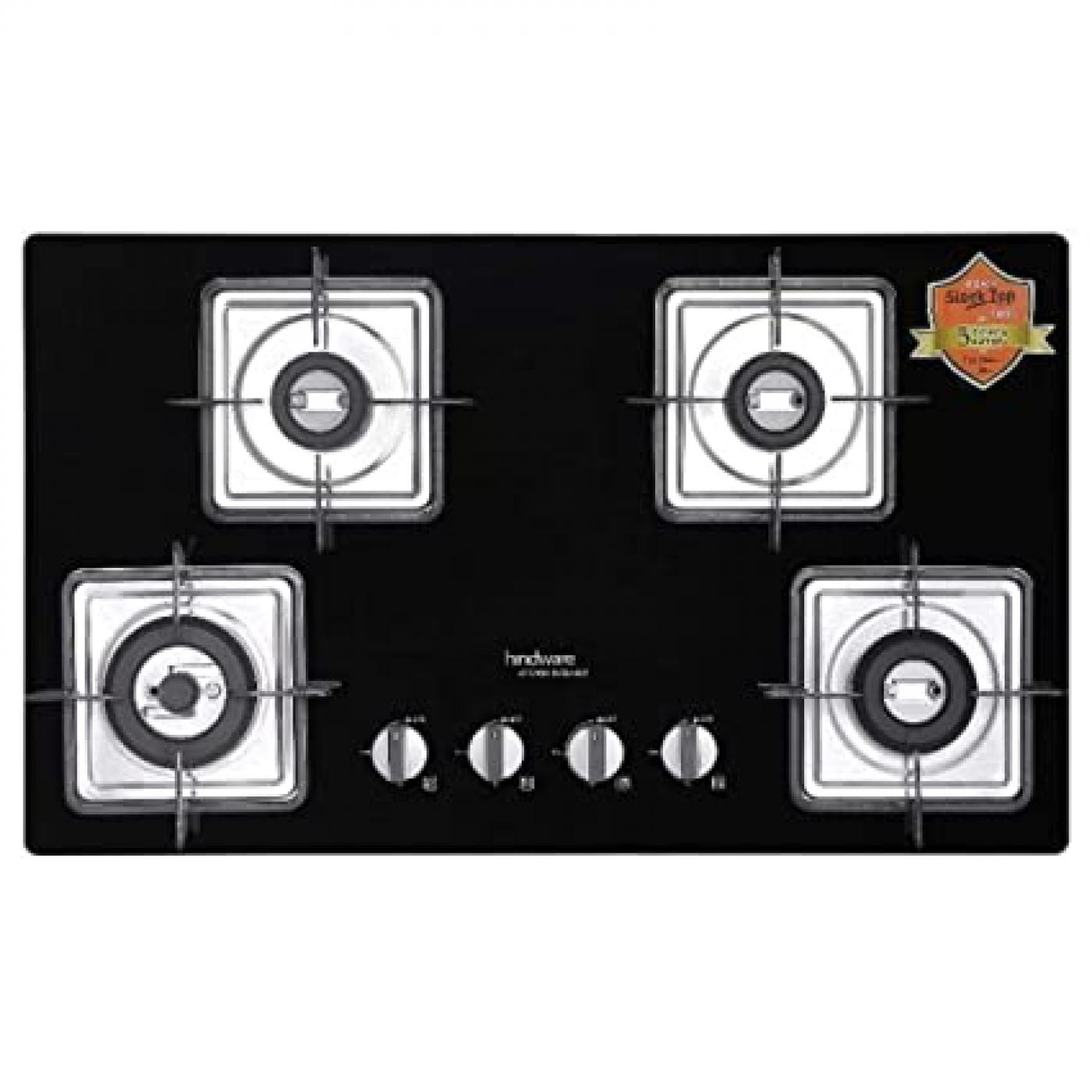 HINDWARE ROSIA 4 BNR HOB TOP