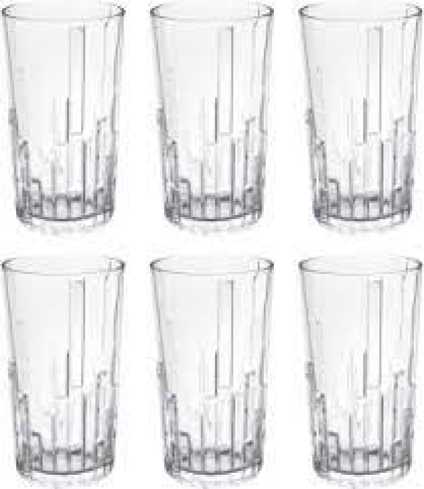 Treo Steps Water Tumbler Glass 285 ml