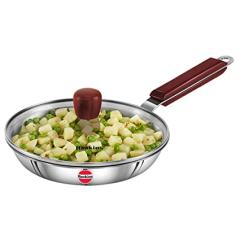 Hawkins Futura Frying Pan Tri Ply  22 cm Glass Lid