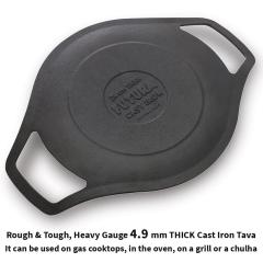 Hawkins Futura Tava Cast Iron 24 cm 4.9 mm