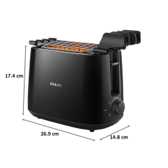 Philips Pop Up Toasters HD2583 2 Slices