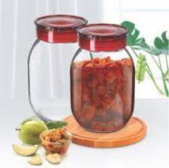 Treo Glass Jar Round 1800 ml